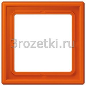 3rozetki.ru - Jung - LeCourbisier - [LC9814320S] Рамка 1кратная orange vif .