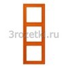 [LC9834320S] Рамка 3кратная orange vif  <Jung-LeCourbisier>