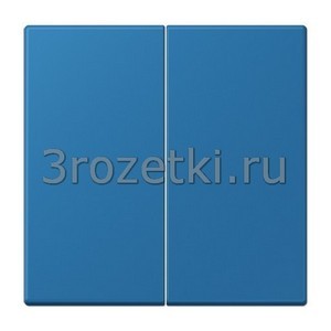 3rozetki.ru - Jung - LeCourbisier - [LC99532030] Клавиша для двухклавишного выключателя bleu c?rul?en 31 .