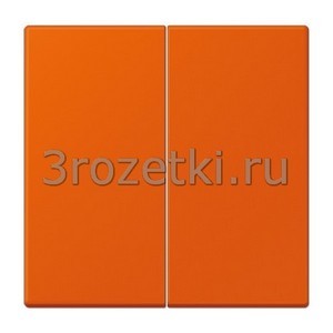 3rozetki.ru - Jung - LeCourbisier - [LC9954320S] Клавиша для двухклавишного выключателя orange vif .