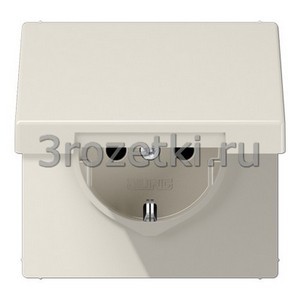 3rozetki.ru - Jung - [LS1520BFKL] SCHUKO®-розетка 16 A / 250 B ~, Термопласт (ударопрочный) блестящий, слоновая кость.