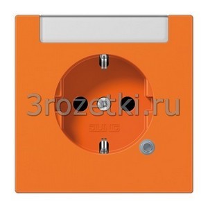 3rozetki.ru - Jung - [LS1520INAKOO] SCHUKO®-розетка 16 A / 250 B ~, Термопласт (ударопрочный) блестящий, оранжевый.