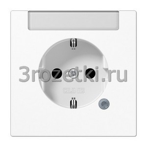 3rozetki.ru - Jung - [LS1520INAKOWW] SCHUKO®-розетка 16 A / 250 B ~, Термопласт (ударопрочный) блестящий, белый.