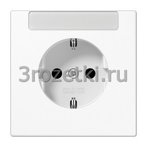 3rozetki.ru - Jung - [LS1520INAWW] SCHUKO®-розетка 16 A / 250 B ~, Термопласт (ударопрочный) блестящий, белый.