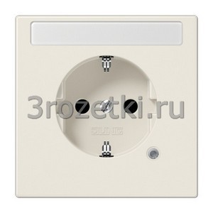 3rozetki.ru - Jung - [LS1520NAKO] SCHUKO®-розетка 16 A / 250 B ~, Блестящий дуропласт (устойчив к механическим повреждениям), слоновая.