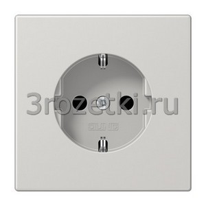 3rozetki.ru - Jung - [LS1521KILG] SCHUKO®-розетка 16 A / 250 B ~, Блестящий дуропласт (устойчив к механическим повреждениям), светло-с.