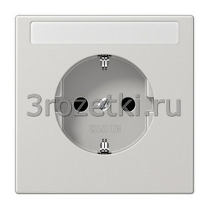 3rozetki.ru - Jung - [LS1521NALG] SCHUKO®-розетка 16 A / 250 B ~, светло-серый.