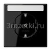 [LS1521NASW] SCHUKO®-розетка 16 A / 250 B ~, чёрный <Jung>