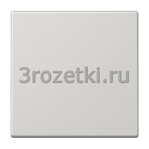 3rozetki.ru - Jung - [LS1561.07LG] Kлавиша короткого хода, Блестящий дуропласт (устойчив к механическим повреждениям), светло-серый.