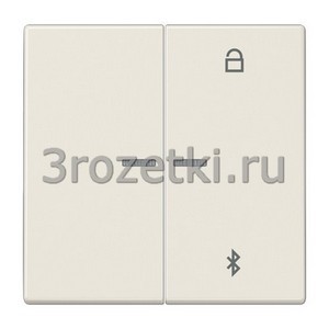 3rozetki.ru - Jung - [LS1751BT] Таймер универсальный Bluetooth, Блестящий дуропласт (устойчив к механическим повреждениям), слоновая.