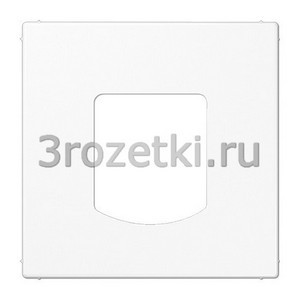 3rozetki.ru - Jung - [LS189AWW] Крышка для Ackermann, тип 74189 A и 74189 L, для серии LS, белый.