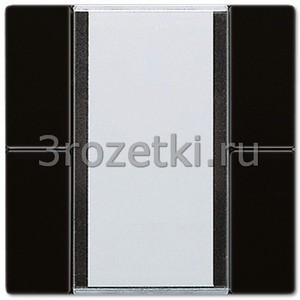 3rozetki.ru - Jung - [LS2072NABSSW] KNX кнопочный сенсор, 2 группы, Термопласт (ударопрочный) блестящий, чёрный.