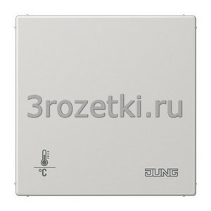 3rozetki.ru - Jung - [LS2178ORTSLG] KNX регулятор, Блестящий дуропласт (устойчив к механическим повреждениям), светло-серый.