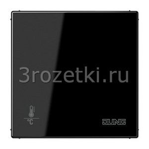 3rozetki.ru - Jung - [LS2178ORTSSW] KNX регулятор, Блестящий дуропласт (устойчив к механическим повреждениям), чёрный.