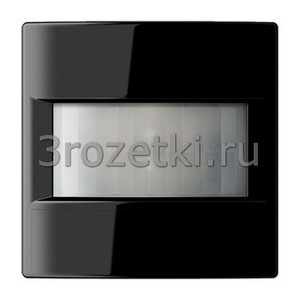 3rozetki.ru - Jung - [LS3280SW] EIB-датчик движения \Стандарт\- с зоной контроля 180°, установка на высоте 2,20 м, чёрный-.