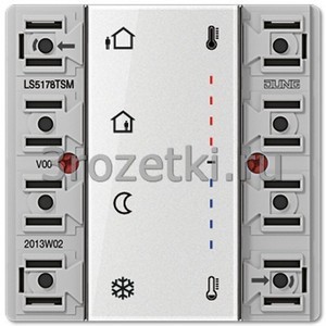 3rozetki.ru - Jung - [LS5178TSM] KNX комнатный контроллер, 2 группы.