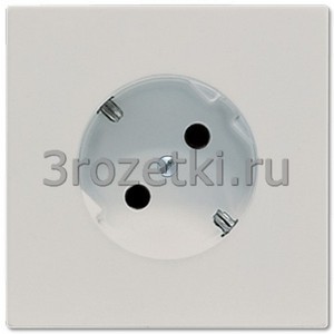 3rozetki.ru - Jung - [LS520-45LG] SCHUKO®-розетка 45°, 16 A / 250 B ~, Блестящий дуропласт (устойчив к механическим повреждениям), све.