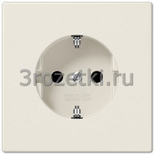 3rozetki.ru - Jung - [LS520KI]  SCHUKO-розетка 16A, 250V~ с защитой от детей, слоновая кость.