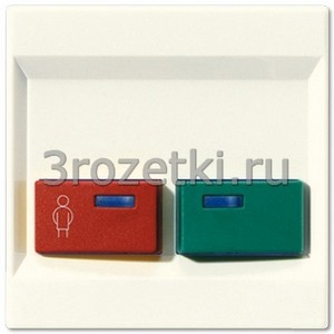 3rozetki.ru - Jung - [LS642B-1] Крышка для Ackermann, тип 73642 B 2, для серии LS, слоновая кость.