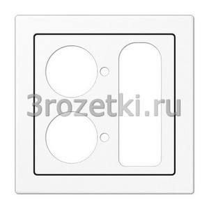 3rozetki.ru - Jung - [LS927.252WW] Крышка для Zettler VarioLine, серия 127.xxx, для серии LS, белый.