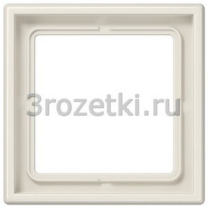 3rozetki.ru - Jung - LS - [LS981W] Рамка 1я,  (слоновая кость).