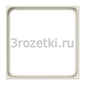 3rozetki.ru - Jung - [LS981Z] Промежуточная рамка, Термопласт (ударопрочный) блестящий, слоновая кость.