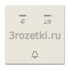 [LSCUKO5M] Клавиша для внешнего DND-модуля, Блестящий дуропласт (устойчив к механическим повреждениям), слонова <Jung>