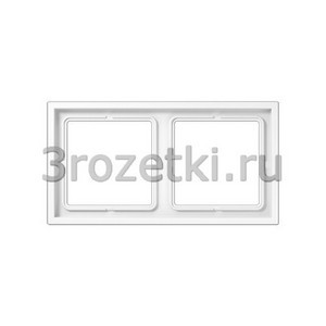 3rozetki.ru - Jung - [LSZ982BFLG] Рамка серии LSZero, 2 поста.