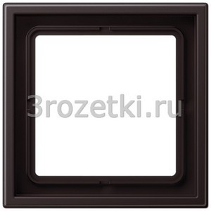 3rozetki.ru - Jung - [LSZAL981BFD] Рамка, Термопласт (ударопрочный) лакиров., 1-ная.