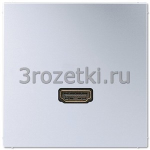 3rozetki.ru - Jung - [MAAL1112] HDMI, Металлическое исполнение, алюминий.