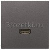 [MAAL1112AN] HDMI, Металлическое исполнение, антрацит (лакиров. алюминий) <Jung>