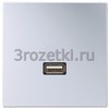 [MAAL1122] USB 2.0, Металлическое исполнение, алюминий <Jung>