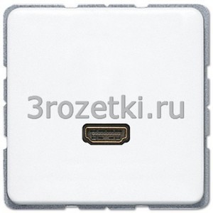 3rozetki.ru - Jung - [MACD1112WW] HDMI, Термопласт (ударопрочный) блестящий, белый.