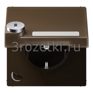 3rozetki.ru - Jung - [ME1520NAKLSLAT] SCHUKO®-розетка 16 A / 250 B ~, Металлическое исполнение, латунь Antik (лакиров.).