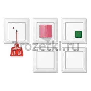 3rozetki.ru - Jung - [NRSAS0834-2WW] Emergency system set with UPS, для серии AS, белый.