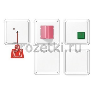 3rozetki.ru - Jung - [NRSCD0834-2WW] Emergency system set with UPS, для серии CD, белый.