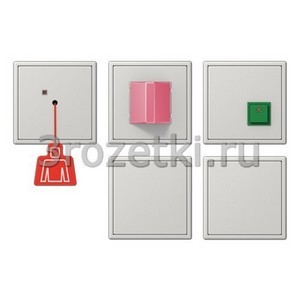 3rozetki.ru - Jung - [NRSLS0834-2LG] Emergency system set with UPS, для серии LS, светло-серый.