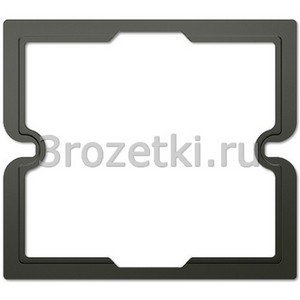 3rozetki.ru - Jung - [PCF6042] Plaster compensation frame, чёрный.