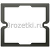 [PCF6042] Plaster compensation frame, чёрный <Jung>