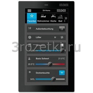 3rozetki.ru - Jung - [SC5SW] Smart Control 5, чёрный.