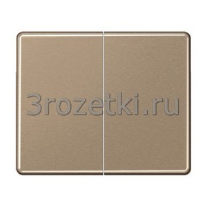 3rozetki.ru - Jung - [SL1565.07GB] Клавиша короткого хода, золотая бронза.