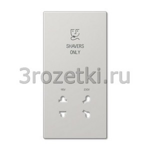 3rozetki.ru - Jung - [SOLS7522LGPL] Kрышка, Блестящий дуропласт (устойчив к механическим повреждениям), светло-серый.