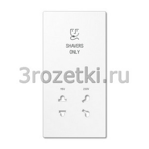 3rozetki.ru - Jung - [SOLS7522WWPL] Kрышка, Блестящий дуропласт (устойчив к механическим повреждениям), белый.