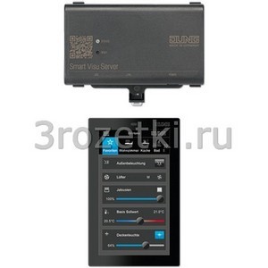 3rozetki.ru - Jung - [SV-S-SC5SW] SV сервер сет Smart Control 5, чёрный.