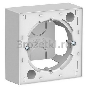 3rozetki.ru - Schneider Electric - [ATN000100] ATLASDESIGN КОРОБКА для наружного монтажа, БЕЛЫЙ ().