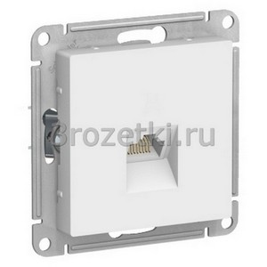 3rozetki.ru - Schneider Electric - [ATN000186] РОЗЕТКА комп. RJ45, кат. 6A, мех, БЕЛЫЙ ().