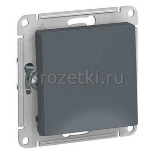 3rozetki.ru - Systeme Electric - AtlasDesign - [ATN000715] Кнопка без фиксации 1-клавишная 1НО (грифель).