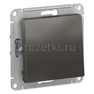 3rozetki.ru - Systeme Electric - AtlasDesign - [ATN000961] Выключатель 1-клавишный проходной (универсальный) (сталь).