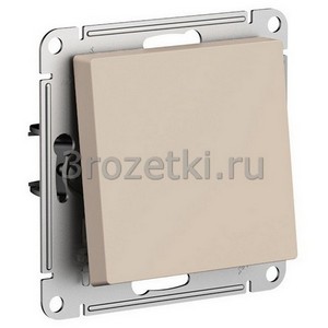 3rozetki.ru - Systeme Electric - AtlasDesign - [ATN001211] Выключатель 1-клавишный (песочный).