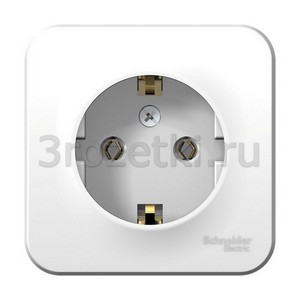 3rozetki.ru - Schneider Electric - [BLNRA010111] BLANCA О/У РОЗЕТКА с заземлением без шторок ИЗОЛ.ПЛ., 16А, 250В, БЕЛЫЙ ().